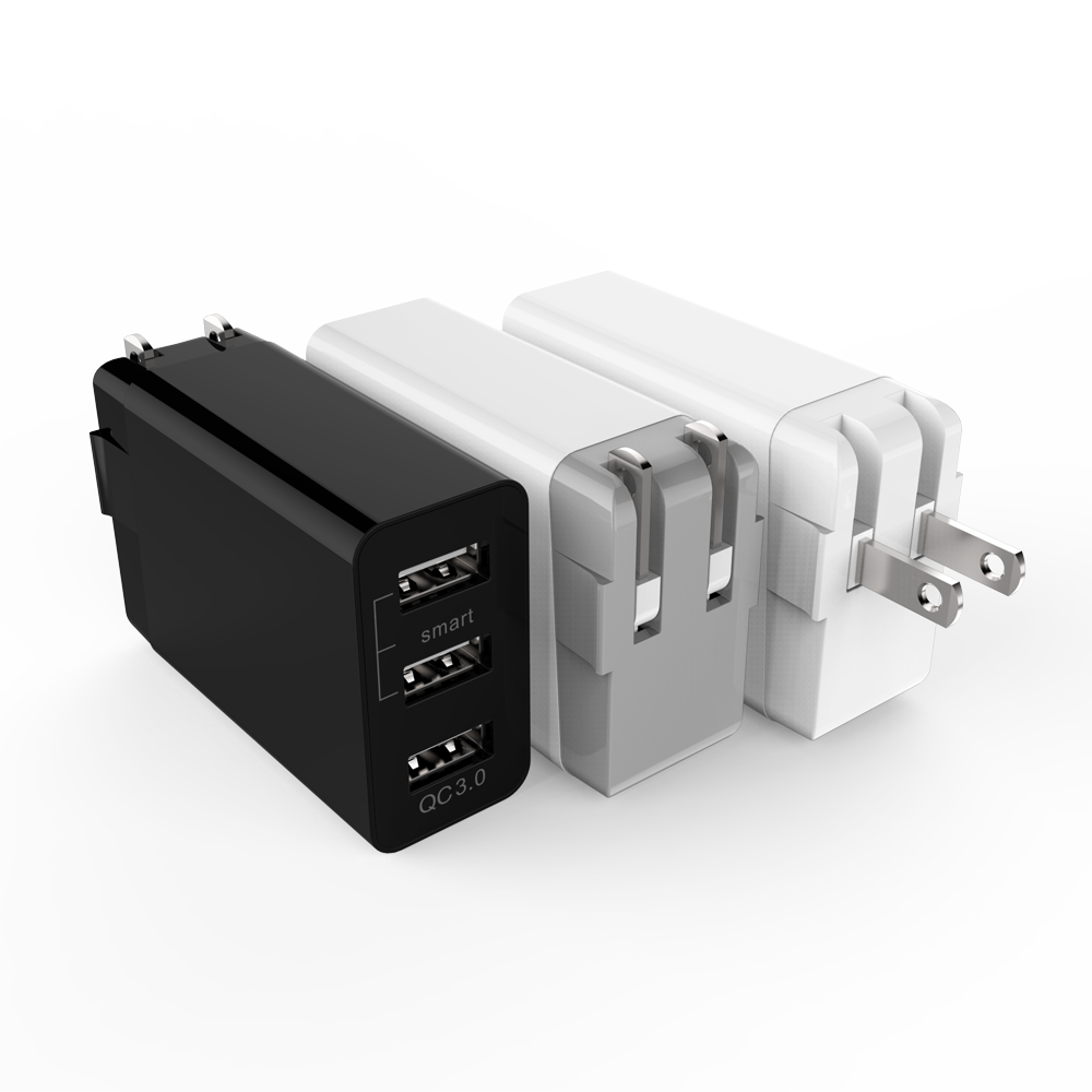 QC3.0+5V 2.4A 3USB